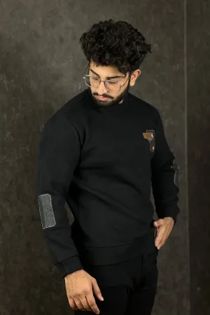 Rabbit Wool Crew Neck Sweat Shirt - 1124032