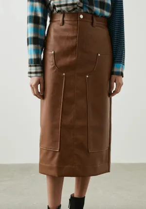 Rails Amos Skirt in Russet