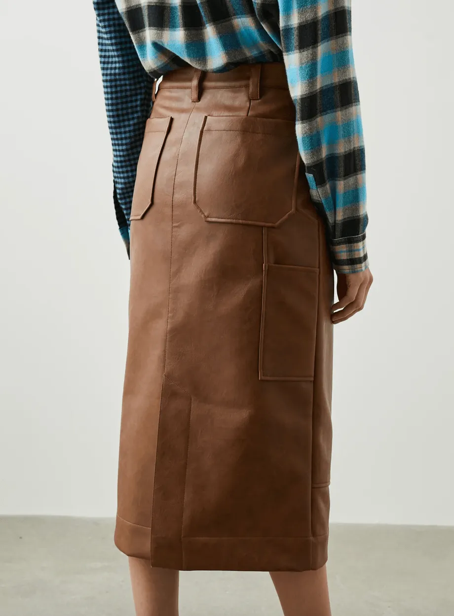 Rails Amos Skirt in Russet