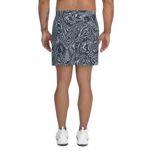 Recursia Alchemical Vision Men's Athletic Shorts In Blue