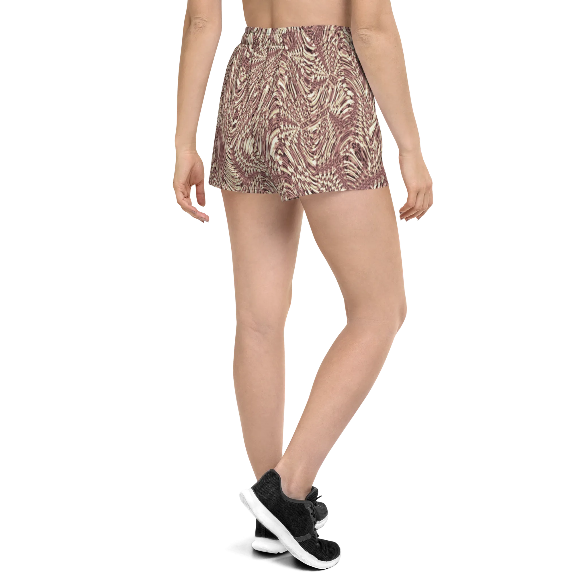 Recursia Alchemical Vision Women's Athletic Short Shorts In Pink