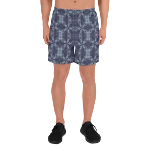 Recursia Argyle Rewired Men's Athletic Shorts In Blue