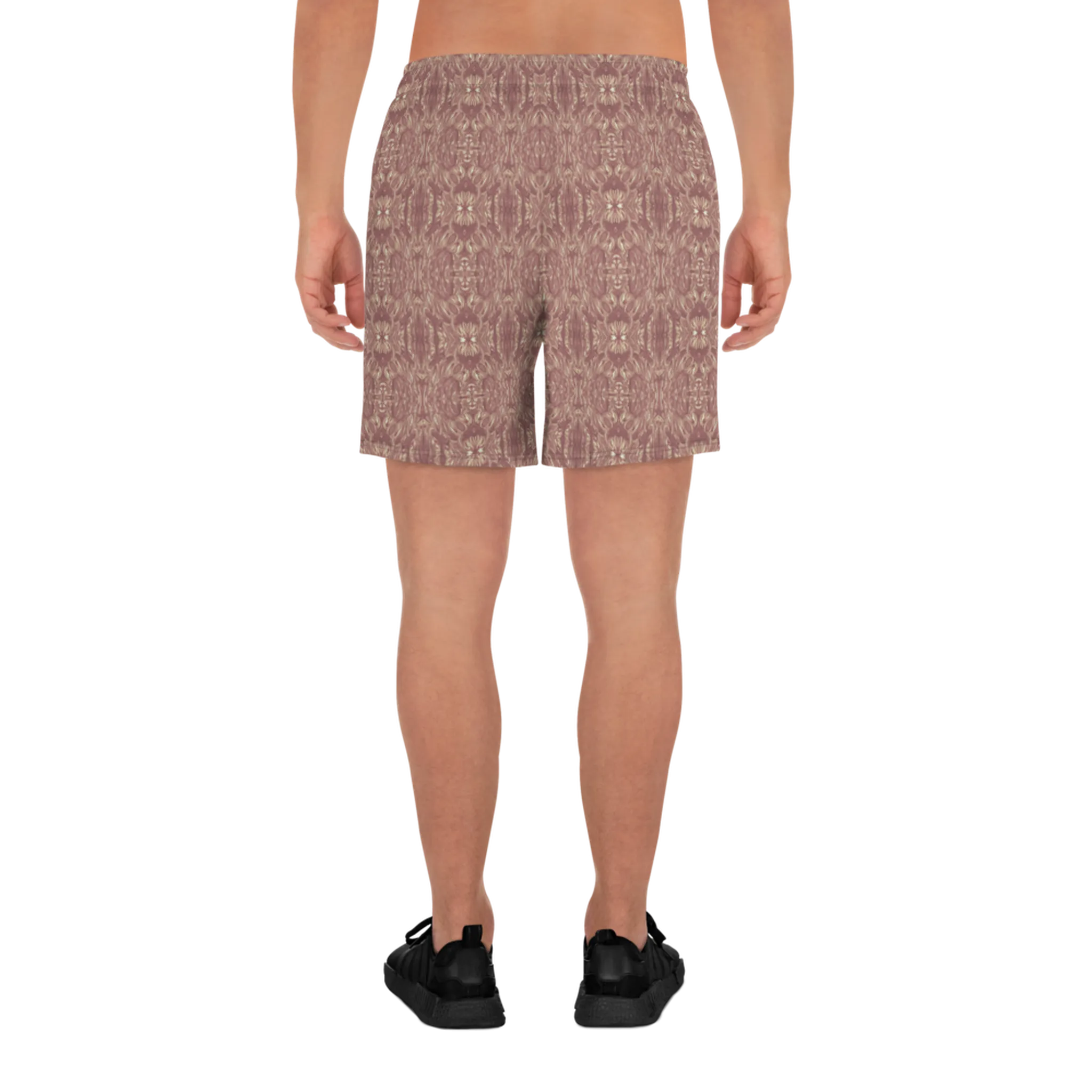 Recursia Bohemian Dream Men's Athletic Shorts In Pink