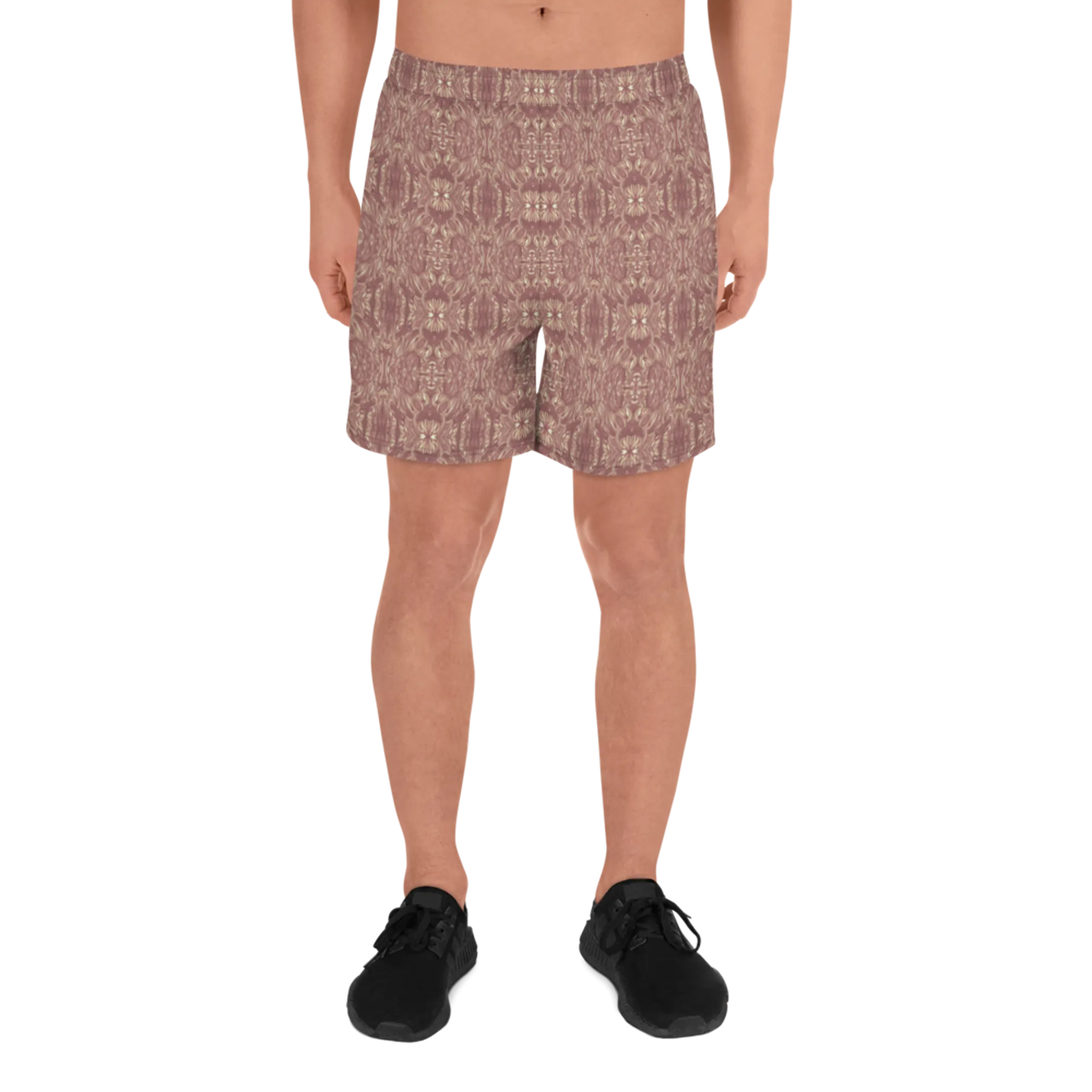 Recursia Bohemian Dream Men's Athletic Shorts In Pink