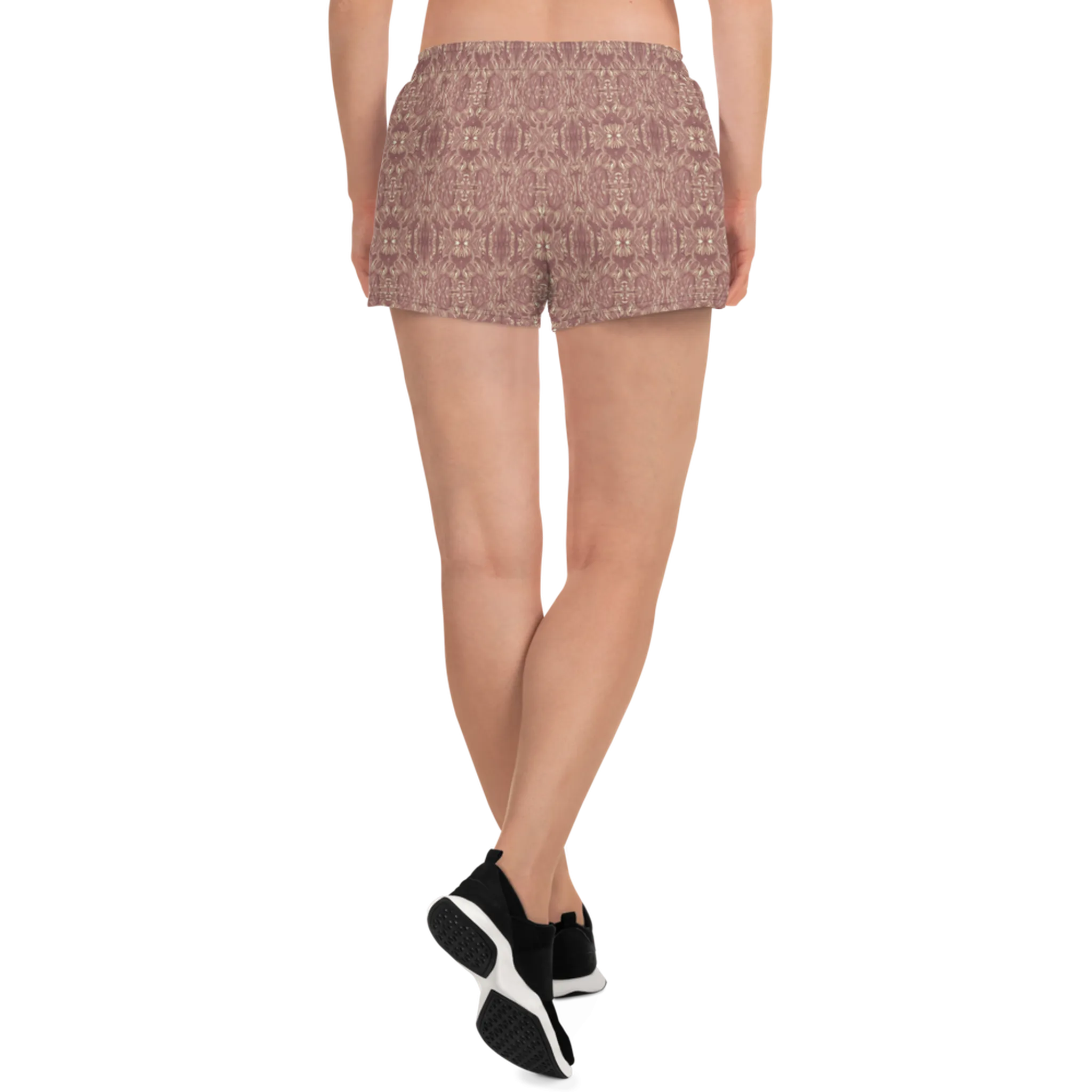 Recursia Bohemian Dream Women's Athletic Short Shorts In Pink