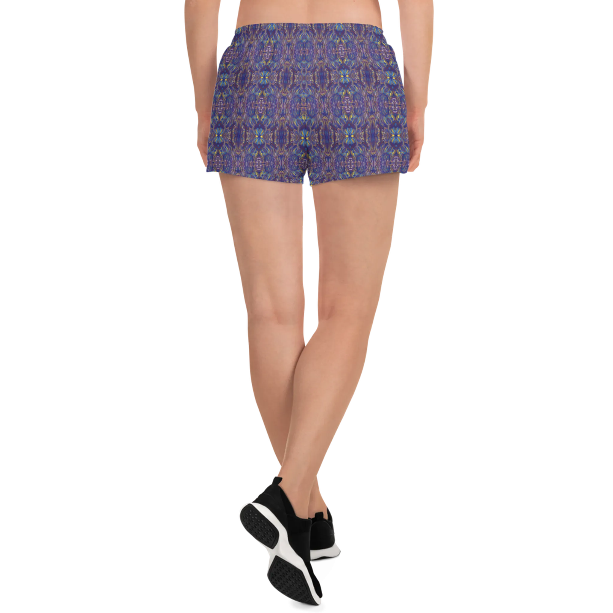 Recursia Bohemian Dream Women's Athletic Short Shorts