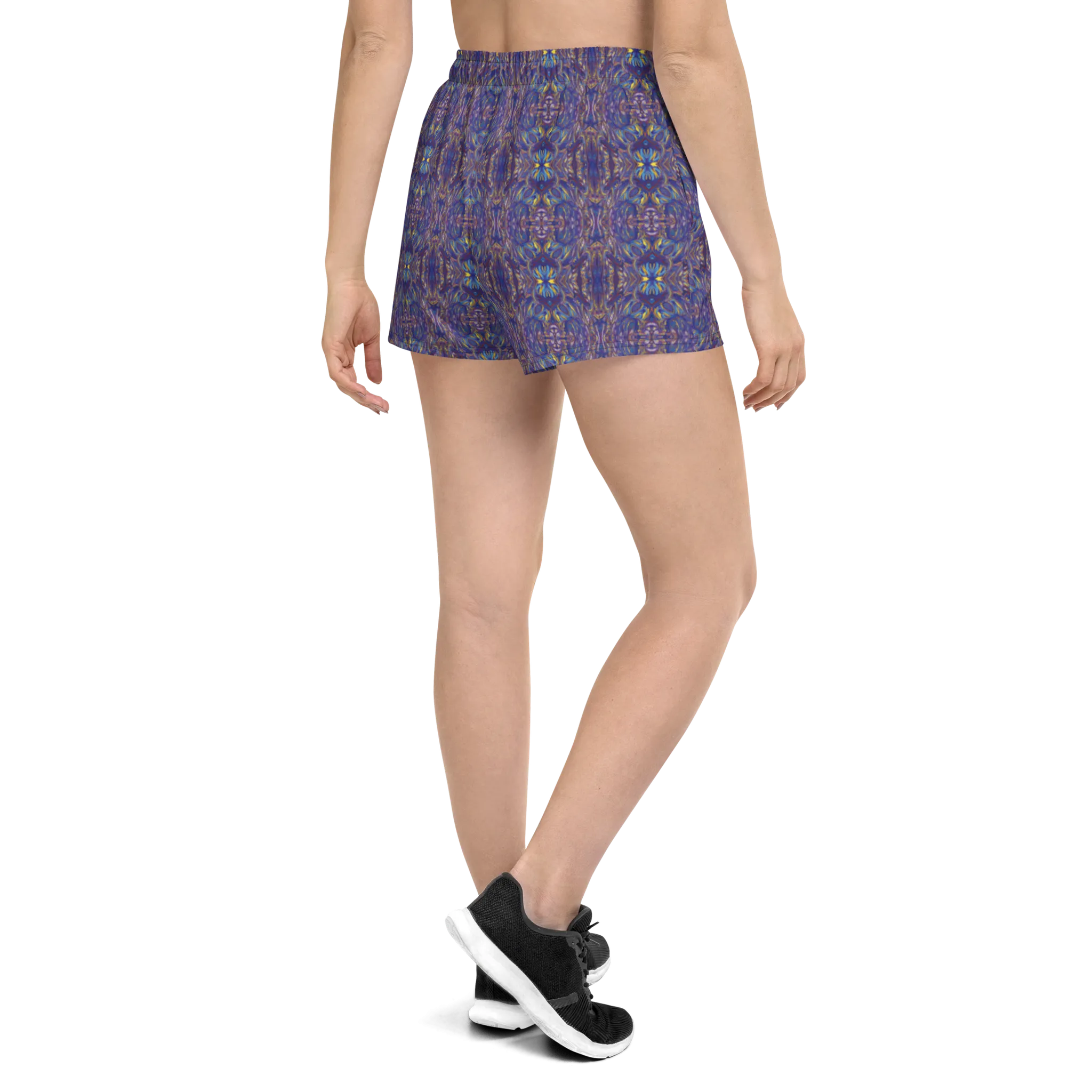 Recursia Bohemian Dream Women's Athletic Short Shorts