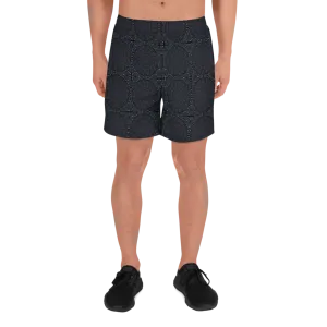 Recursia Desert Dream Men's Athletic Shorts In Blue