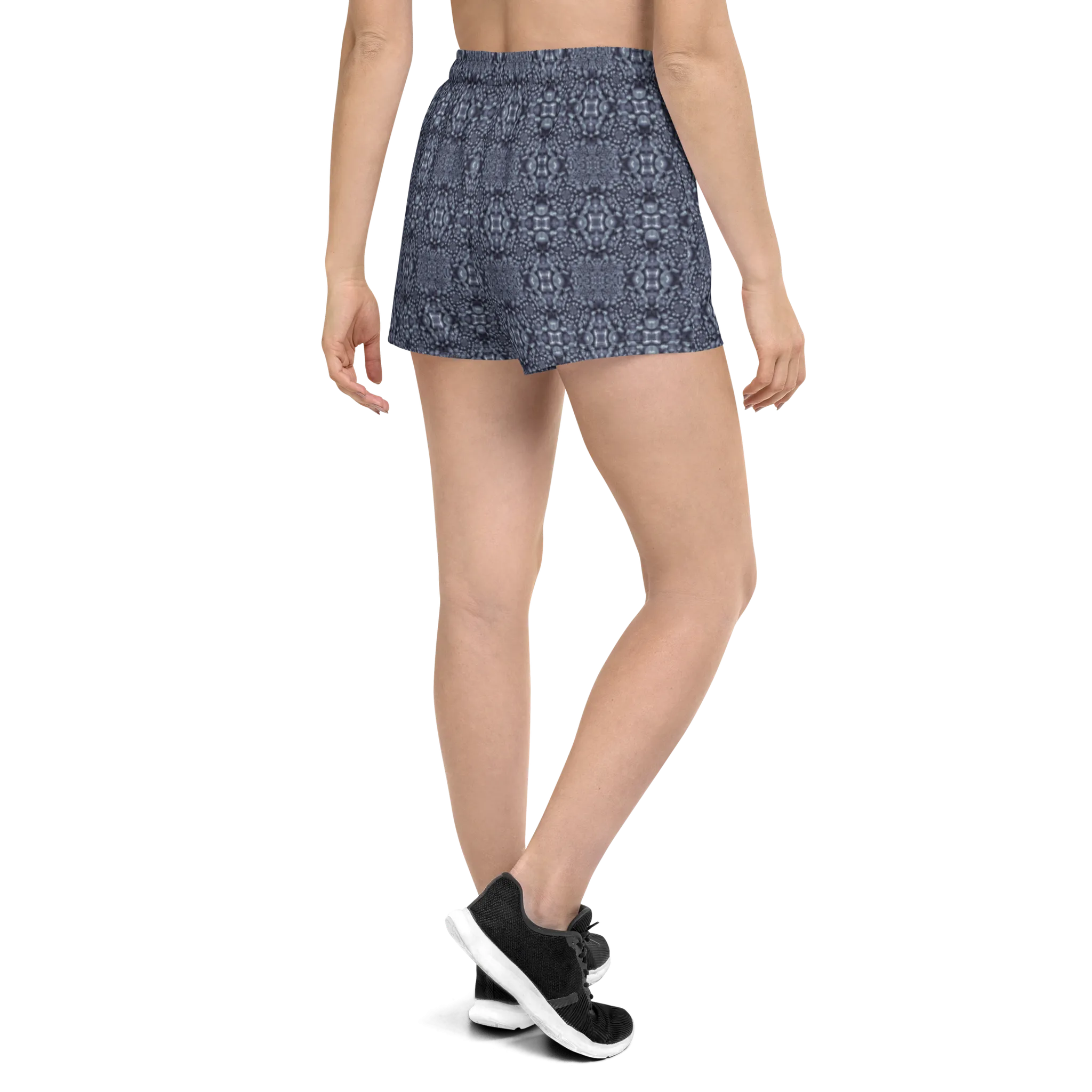 Recursia Indranet Women's Athletic Short Shorts In Blue
