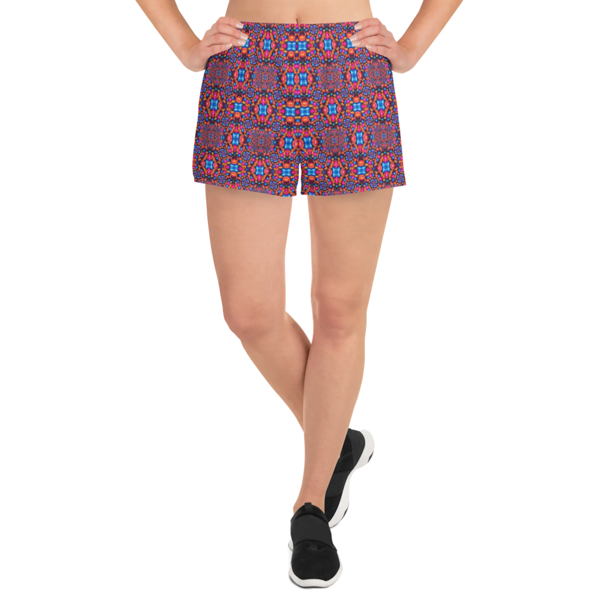 Recursia Indranet Women's Athletic Short Shorts