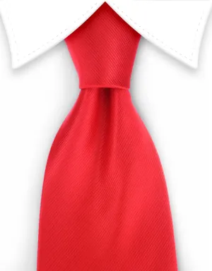 Red Solid Necktie