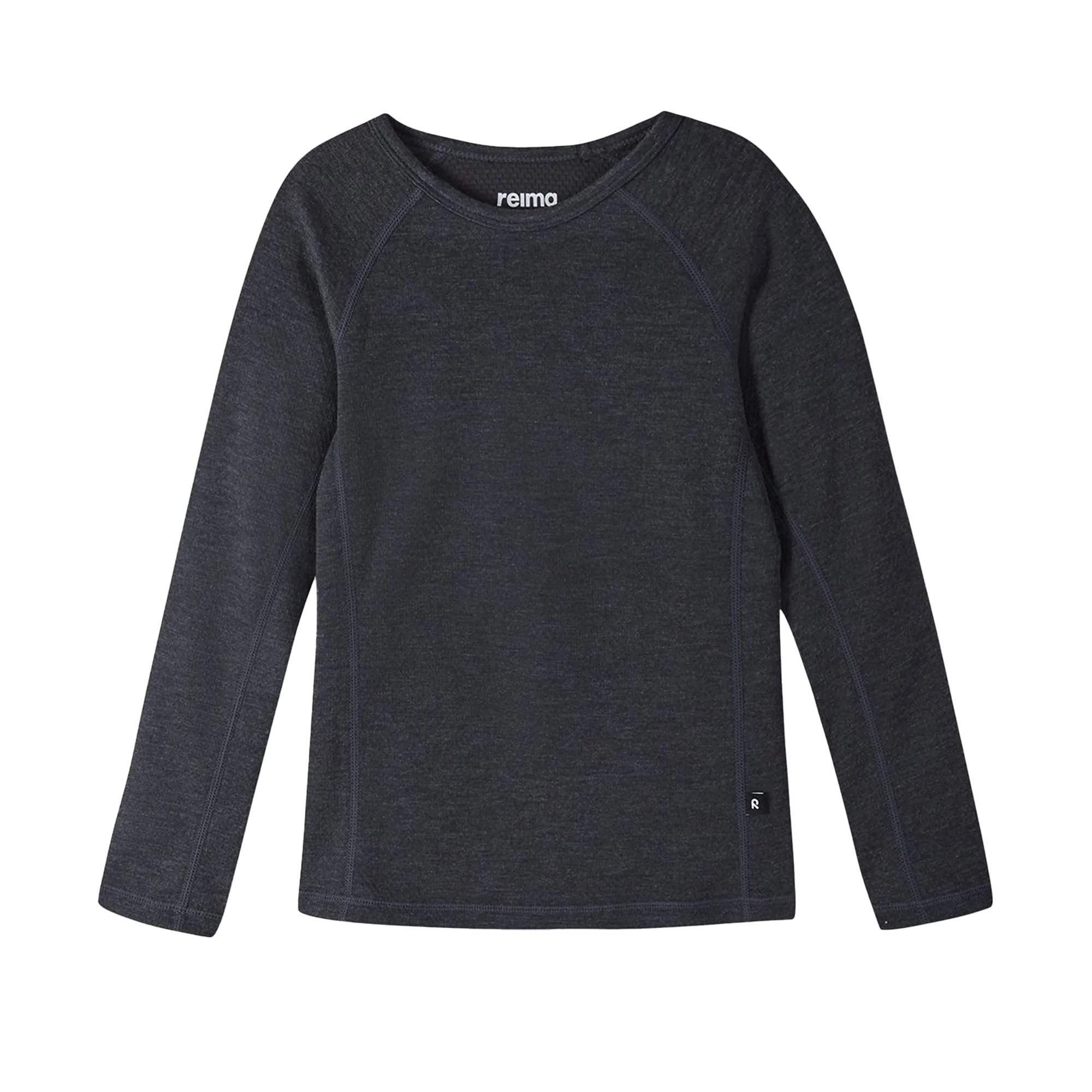 Reima Juniors' Lani Base Layer Set - Black Melange