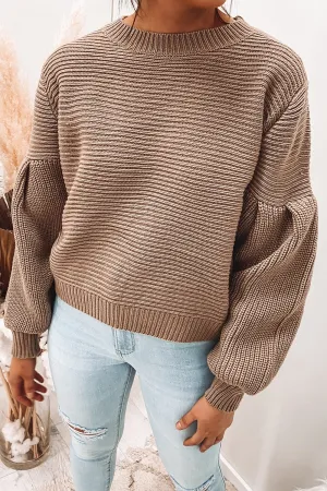 Remey Knit Jumper Brown