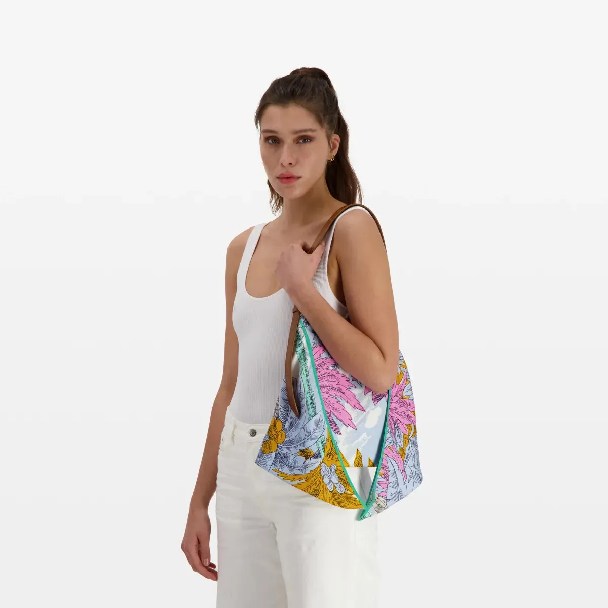 Robinson Blue Scarf Bag