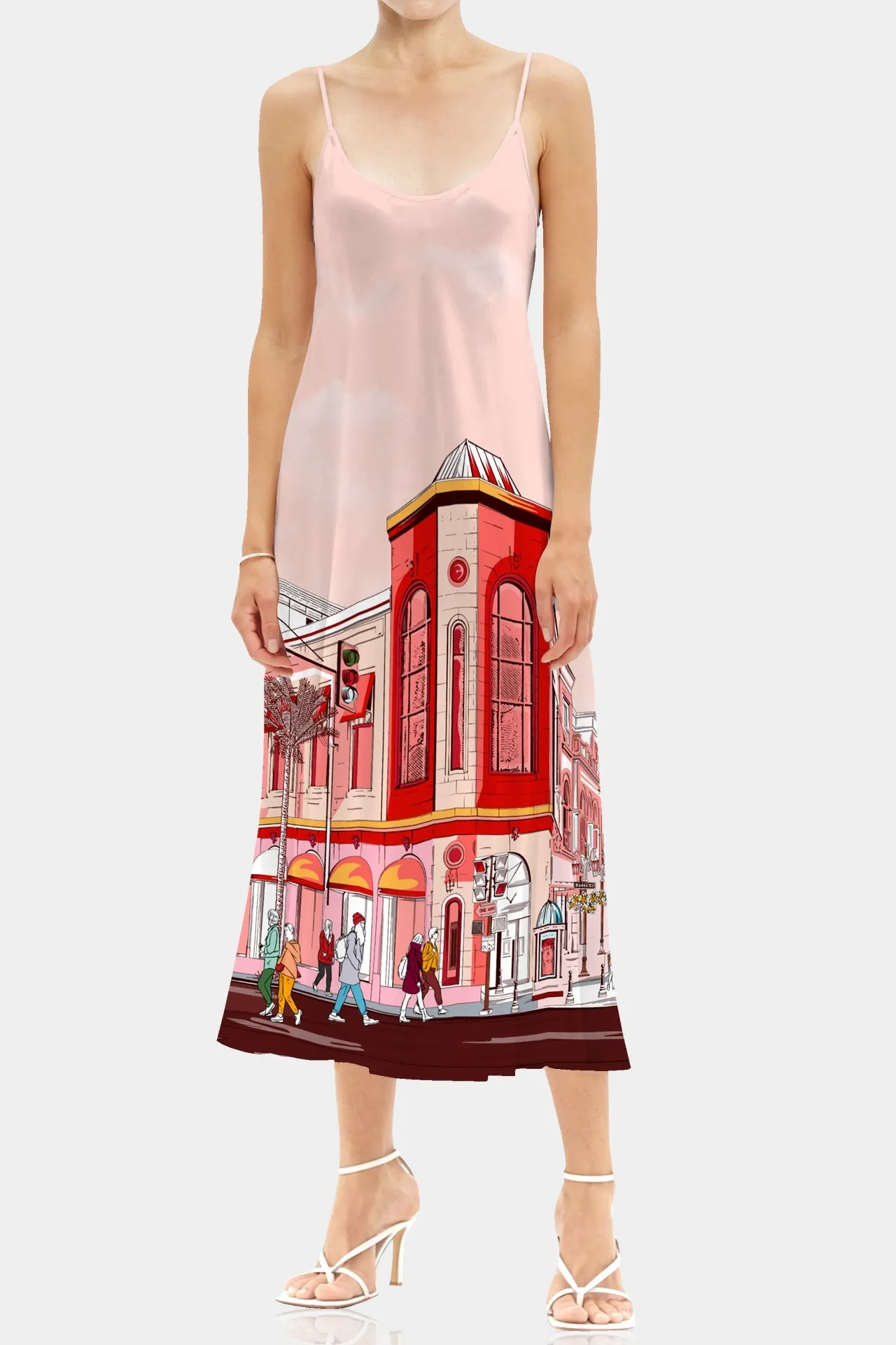 Rodeo Drive Printed Cami Dress