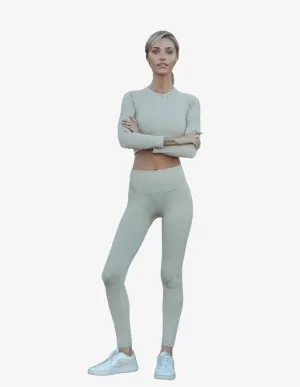 Sand Seamless Leggings Grey