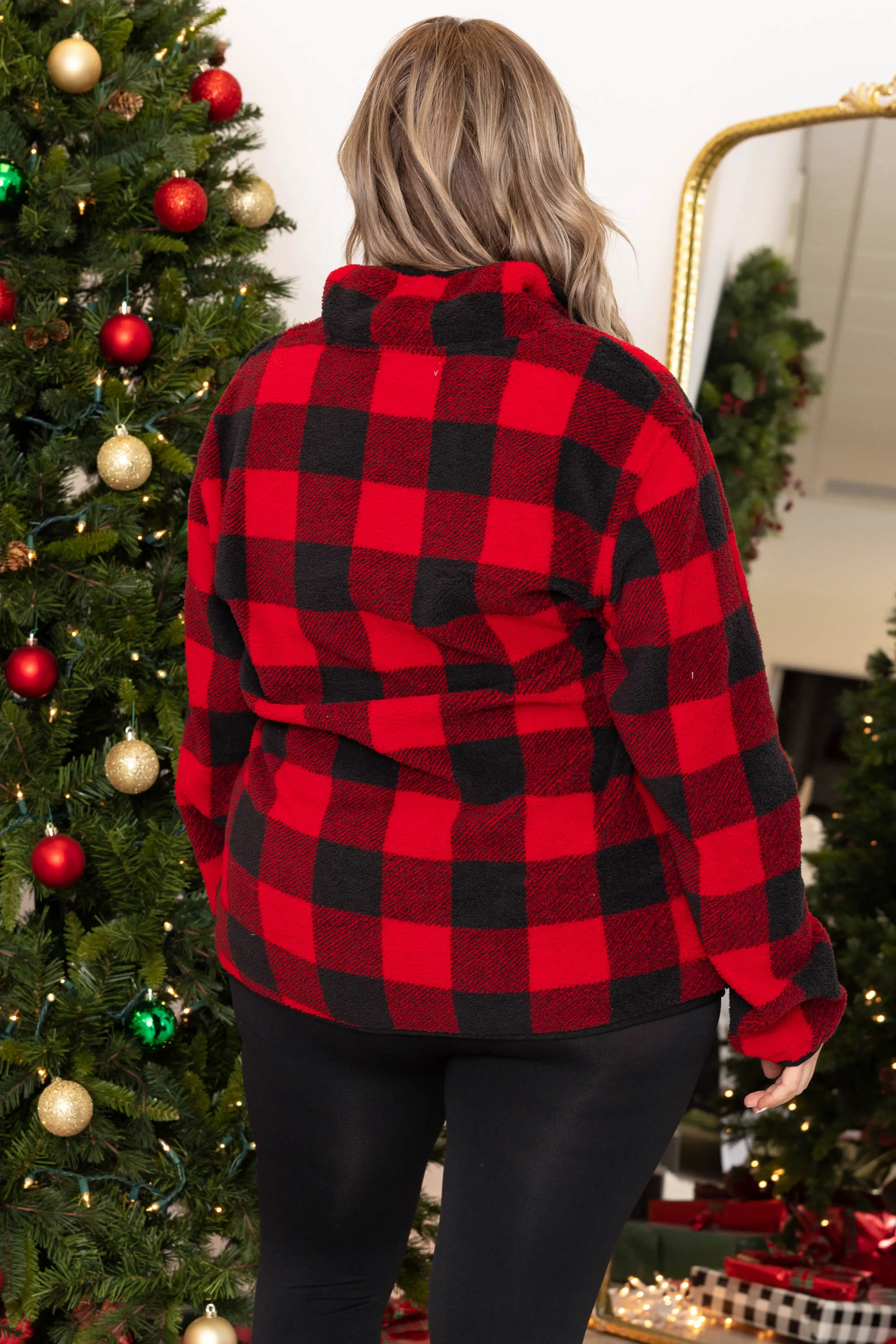 Searching For Passion Pullover, Red