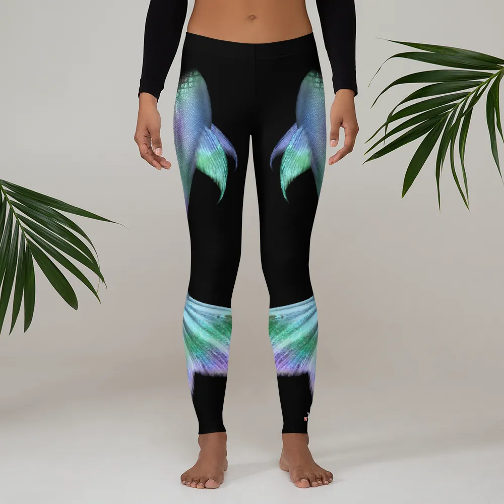 Shimmering Mermaid Tail Leggings
