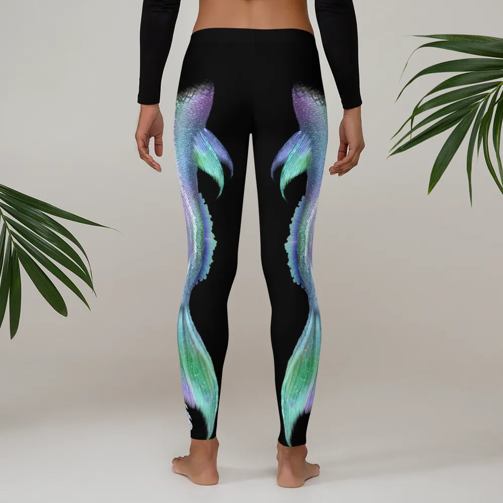Shimmering Mermaid Tail Leggings