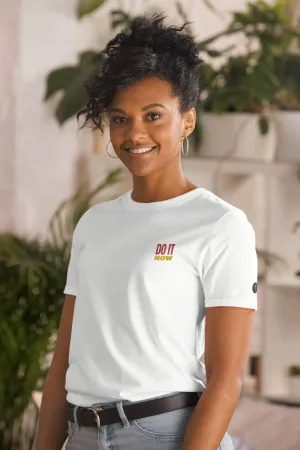 Short Sleeve "Do It Now" White T Shirt