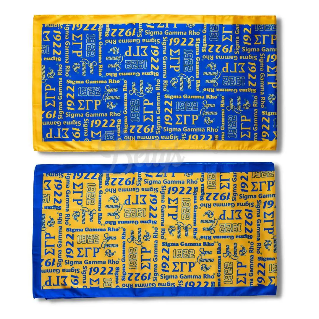 Sigma Gamma Rho ΣΓΡ Signature Scarf