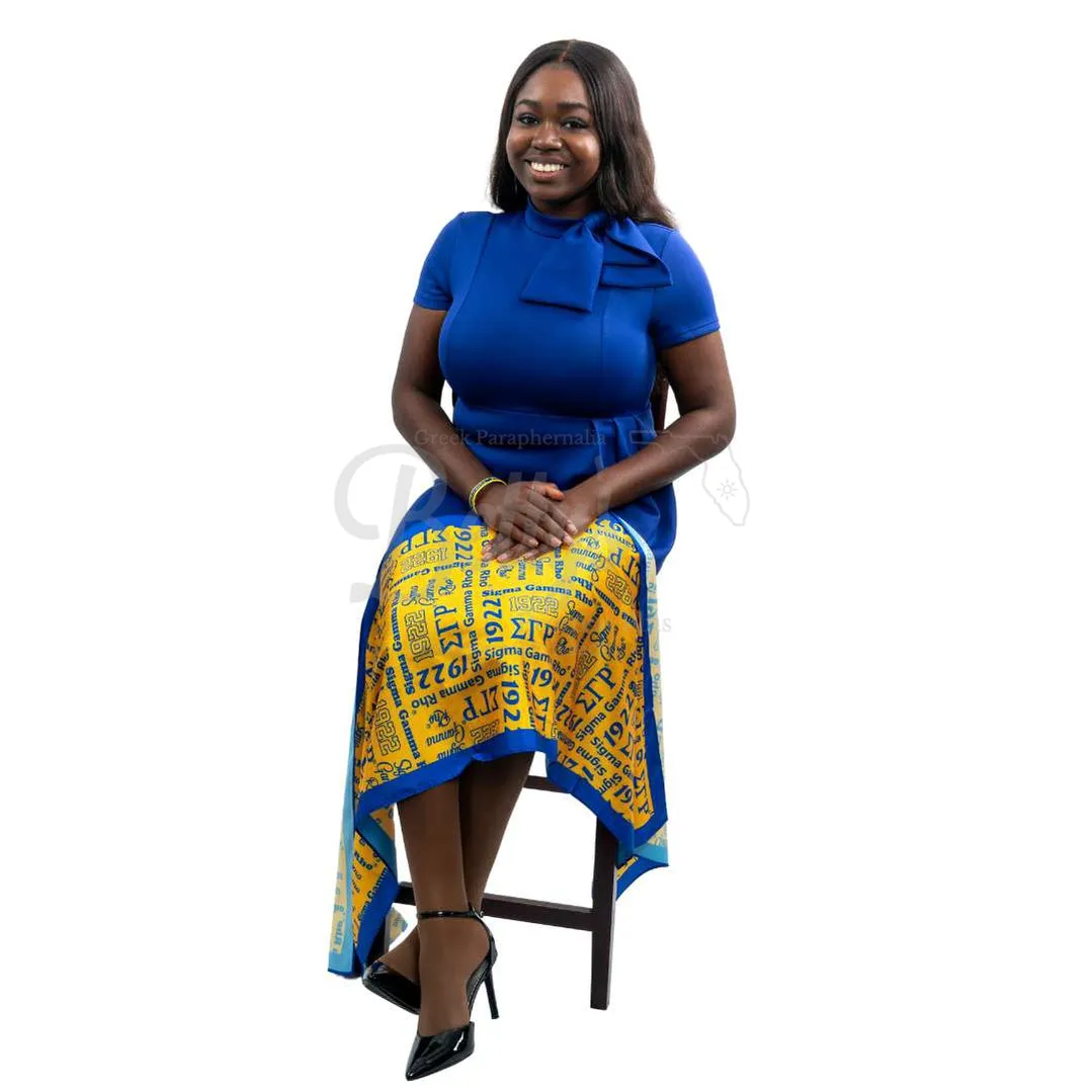 Sigma Gamma Rho ΣΓΡ Signature Scarf