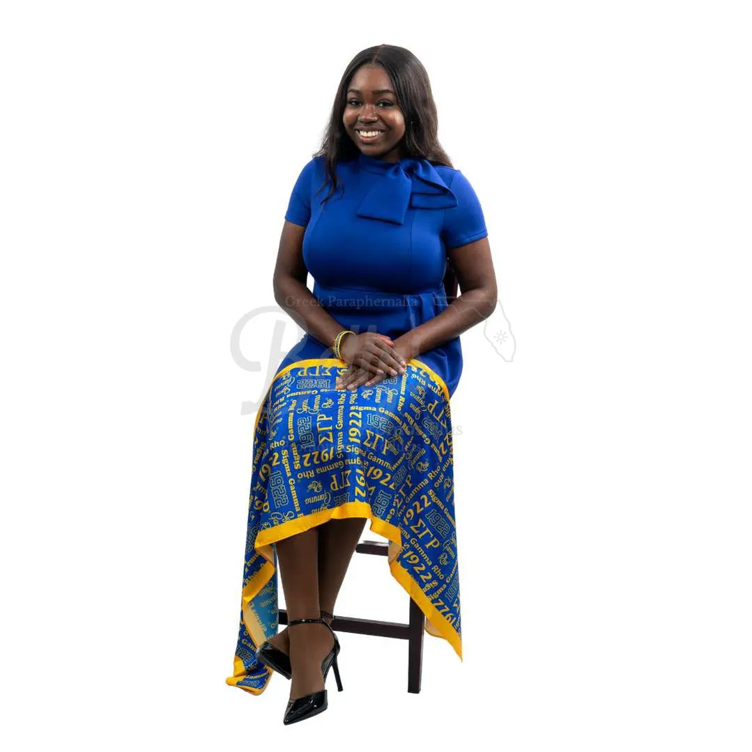 Sigma Gamma Rho ΣΓΡ Signature Scarf