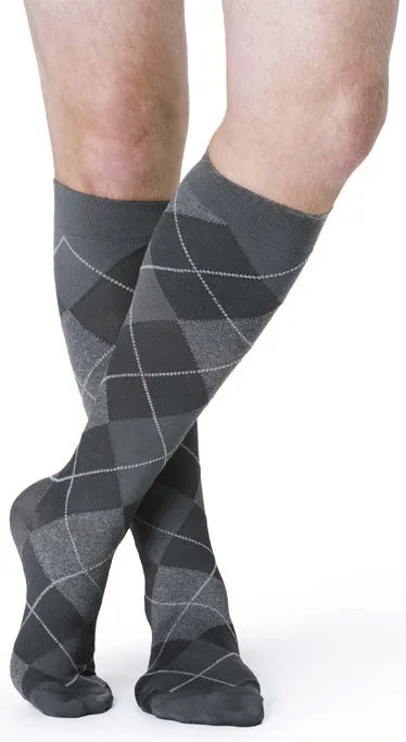 Sigvaris Men Microfiber Patterns 20-30 mmHg Knee High
