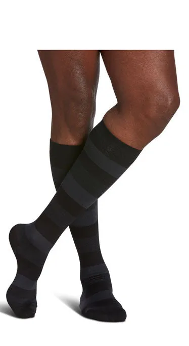 Sigvaris Men Microfiber Patterns 20-30 mmHg Knee High