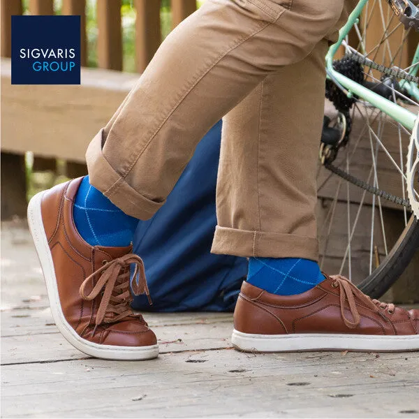 SIGVARIS | Microfiber Shades | Knee High | Men |  15-20mmHg