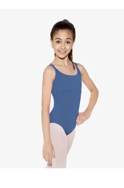 So Danca SL19 Lynn Child Camisole Leotard With Empire Waist And Strappy Back