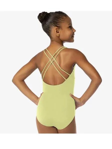 So Danca SL19 Lynn Child Camisole Leotard With Empire Waist And Strappy Back