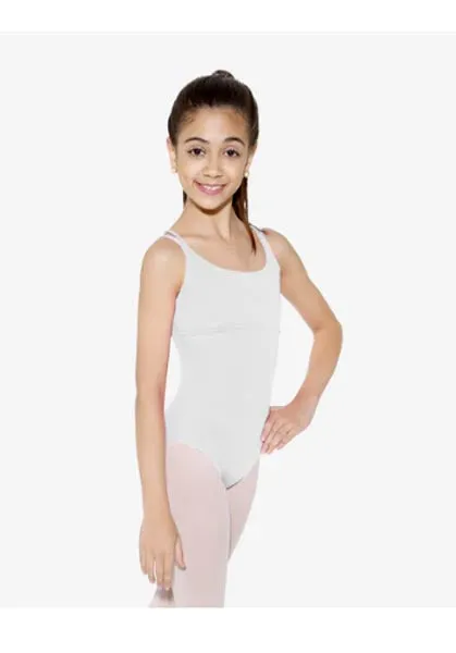 So Danca SL19 Lynn Child Camisole Leotard With Empire Waist And Strappy Back