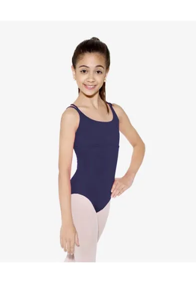 So Danca SL19 Lynn Child Camisole Leotard With Empire Waist And Strappy Back