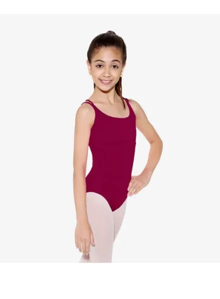 So Danca SL19 Lynn Child Camisole Leotard With Empire Waist And Strappy Back
