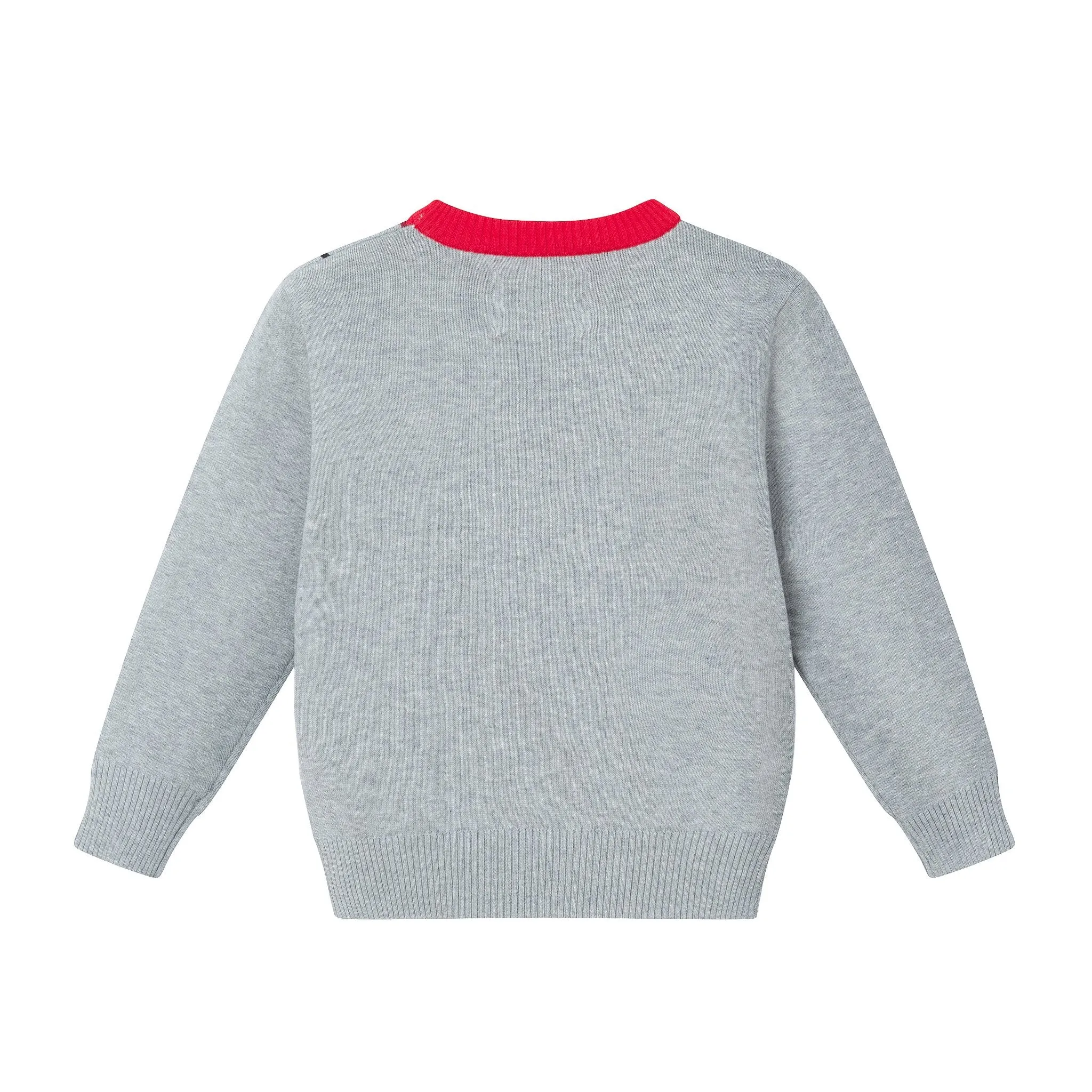 SpongeBob SquarePants™ x Andy & Evan® | Kids (2-7) Jacquard Sweater | Candy Cane