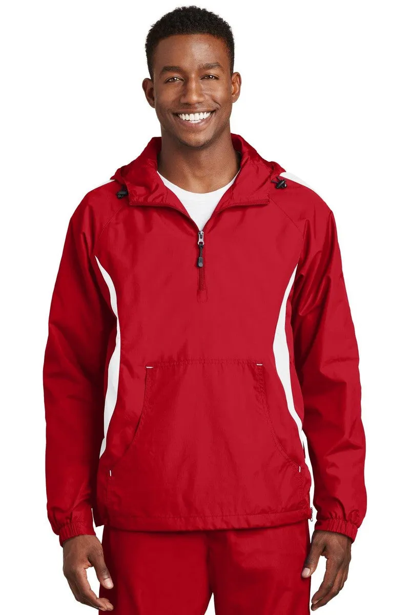 Sport-Tek JST63: Colorblock Raglan Anorak
