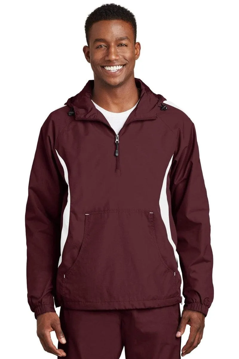 Sport-Tek JST63: Colorblock Raglan Anorak