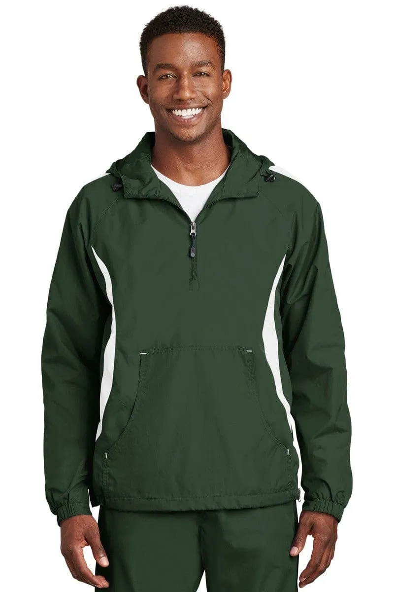 Sport-Tek JST63: Colorblock Raglan Anorak