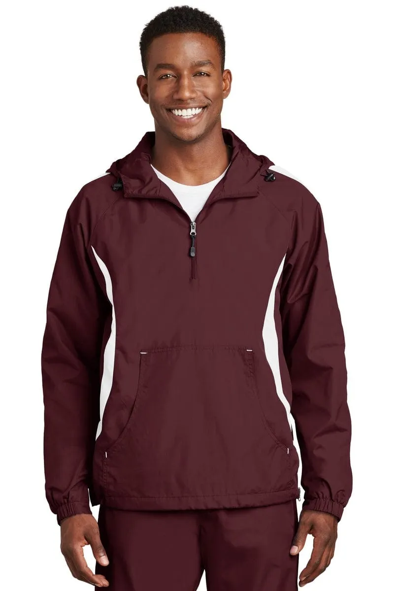 Sport-Tek JST63: Colorblock Raglan Anorak