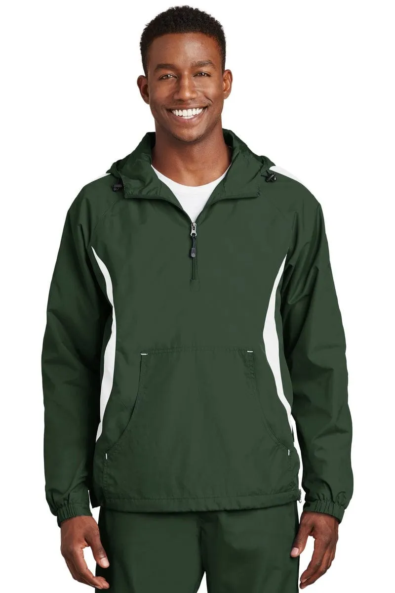 Sport-Tek JST63: Colorblock Raglan Anorak