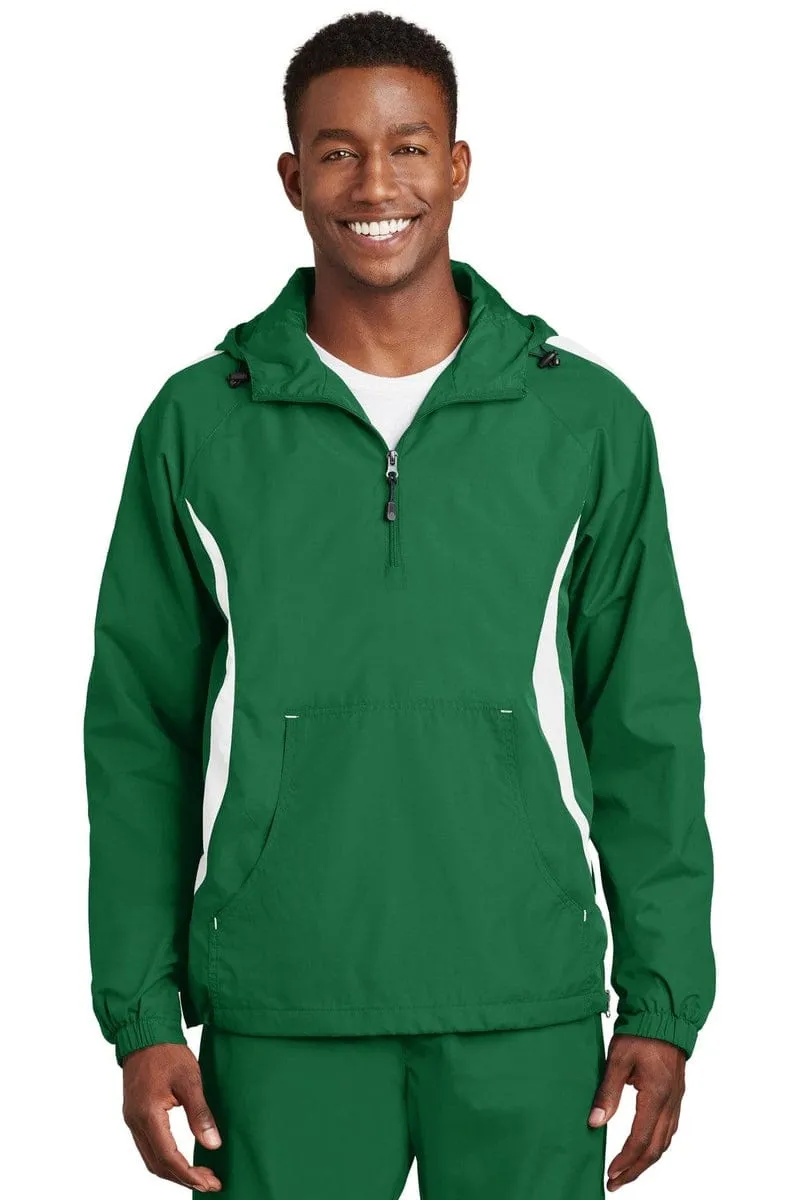 Sport-Tek JST63: Colorblock Raglan Anorak