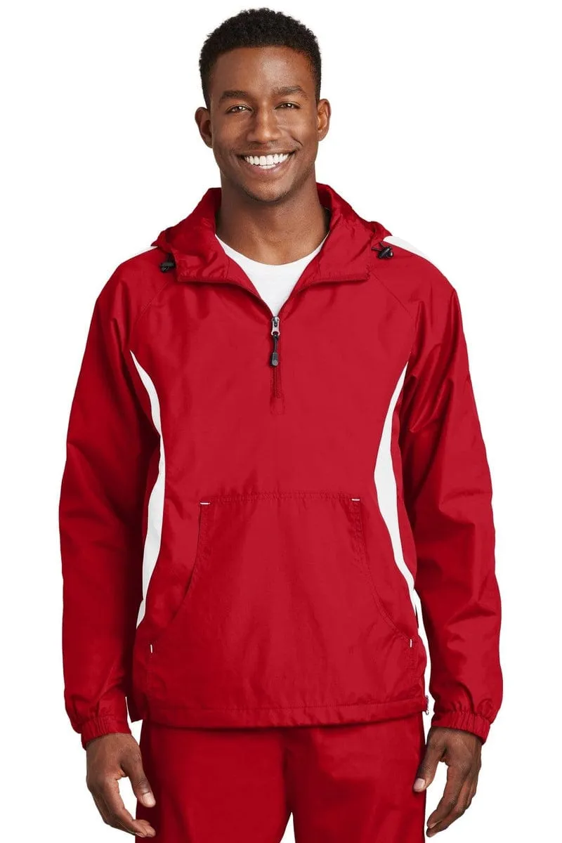 Sport-Tek JST63: Colorblock Raglan Anorak
