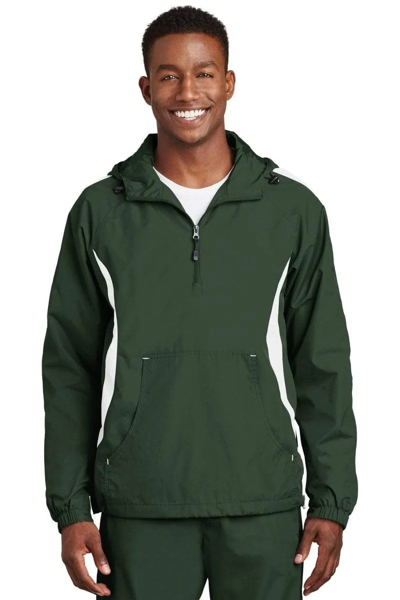 Sport-Tek JST63: Colorblock Raglan Anorak