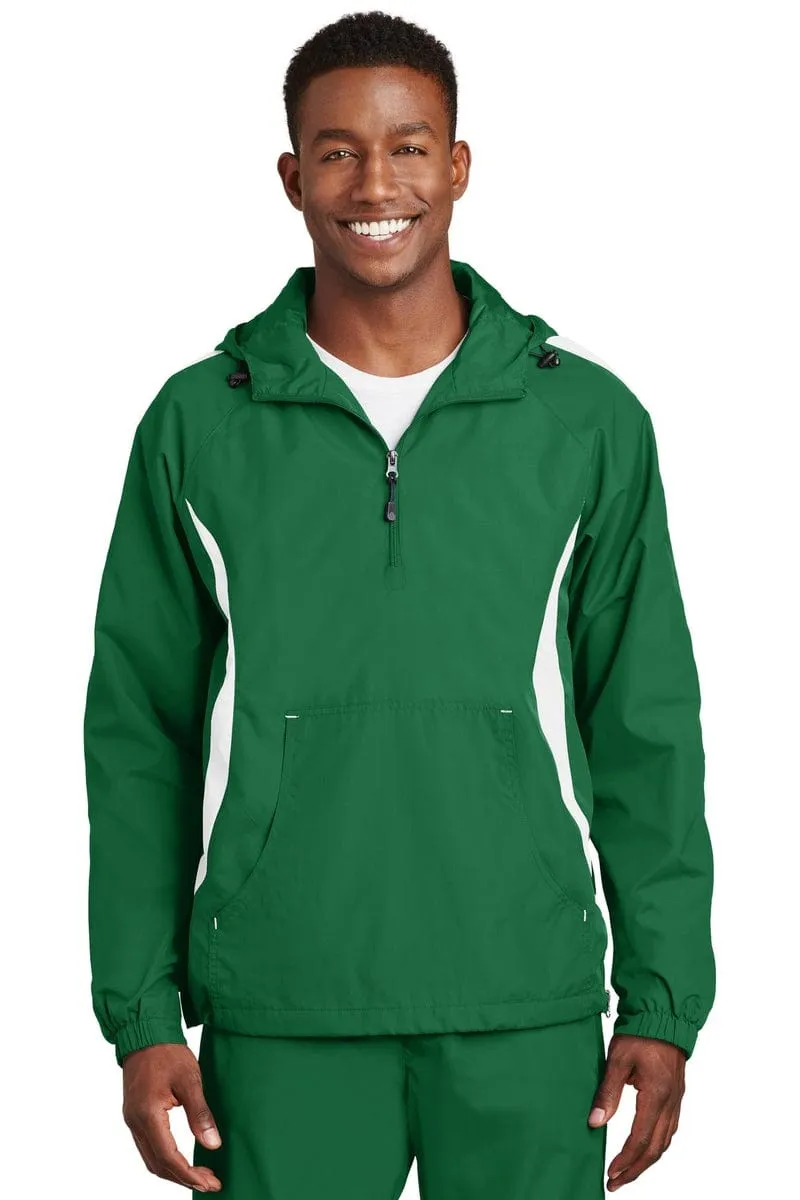 Sport-Tek JST63: Colorblock Raglan Anorak