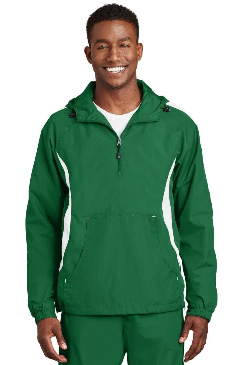 Sport-Tek JST63: Colorblock Raglan Anorak
