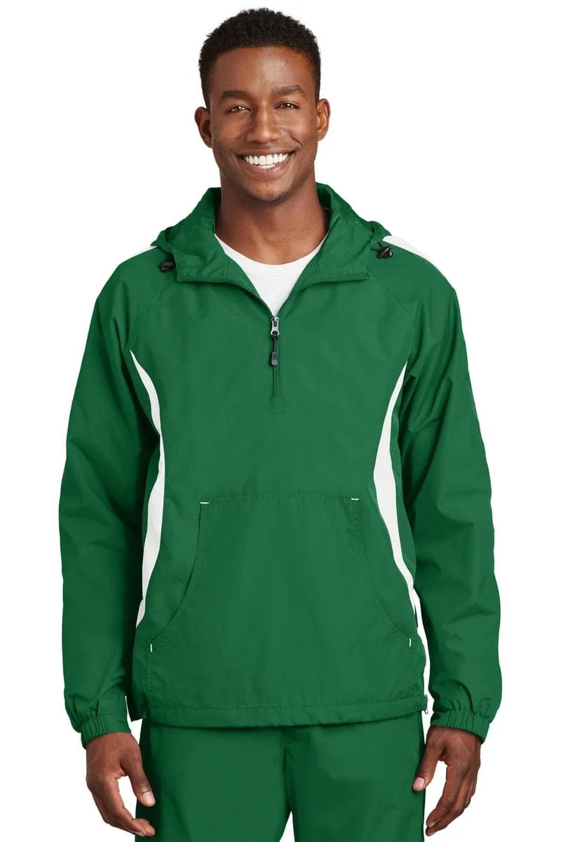 Sport-Tek JST63: Colorblock Raglan Anorak