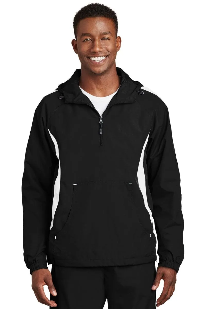Sport-Tek JST63: Colorblock Raglan Anorak