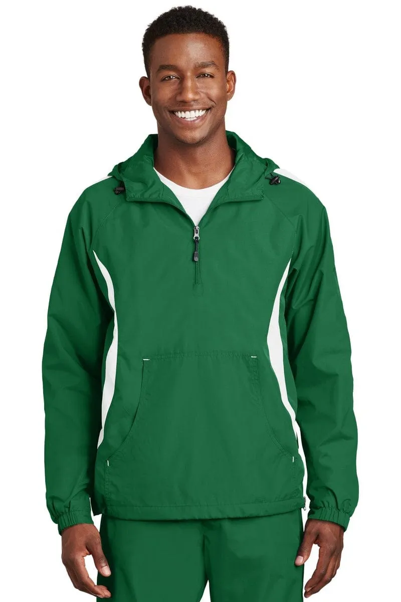 Sport-Tek JST63: Colorblock Raglan Anorak