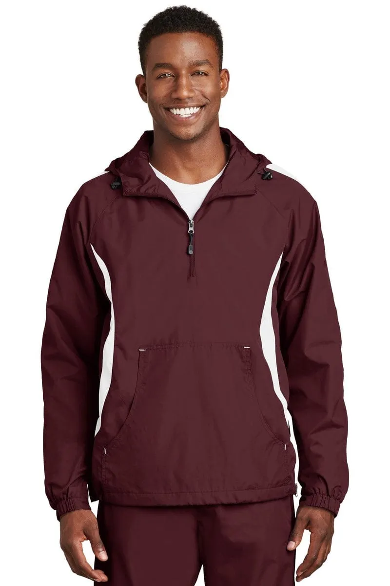 Sport-Tek JST63: Colorblock Raglan Anorak